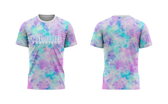 Tidal Wave Island Fastpitch Tie-Dye Tee