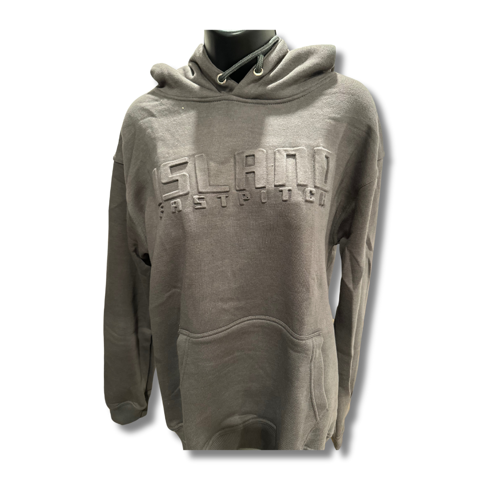 Island Fog Light Gray Island Fastpitch Hoodie