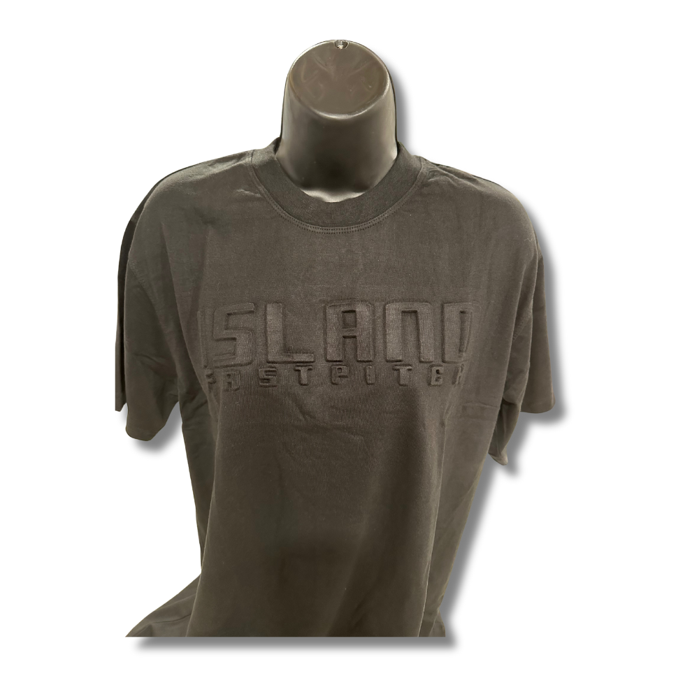 Island Nights Dark Gray Island Fastpitch Tee